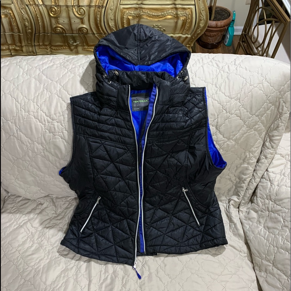Two Gear New Black/ Blue Quit Jacket.